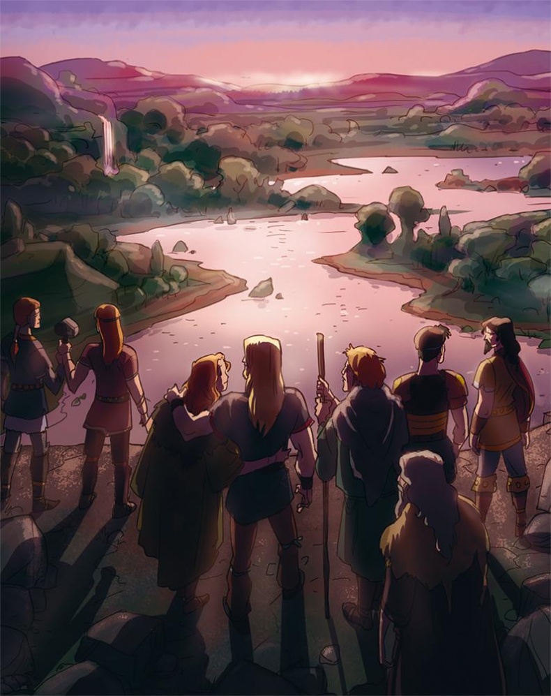 Иллюстрация к книге — Скандинавские мифы для детей [i_095.jpg]