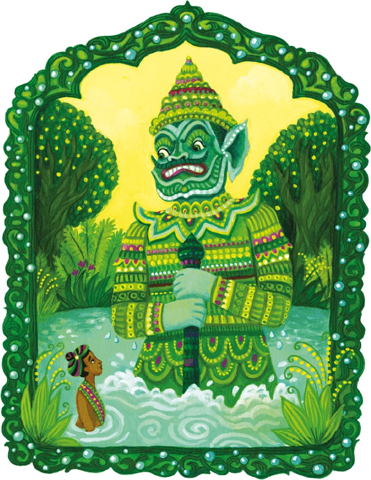 Иллюстрация к книге — Индийские мифы для детей [i_074.jpg]