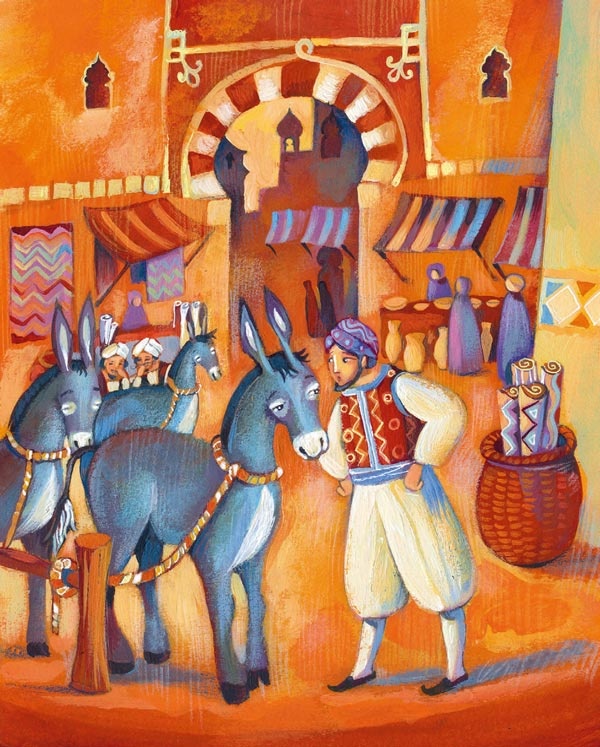 Иллюстрация к книге — Тысяча и одна ночь. Арабские сказки для детей [i_034.jpg]