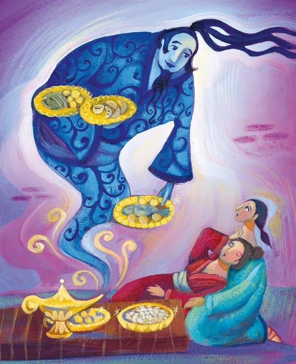 Иллюстрация к книге — Тысяча и одна ночь. Арабские сказки для детей [i_039.jpg]