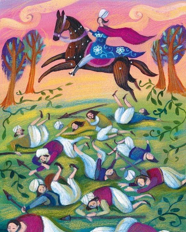 Иллюстрация к книге — Тысяча и одна ночь. Арабские сказки для детей [i_050.jpg]