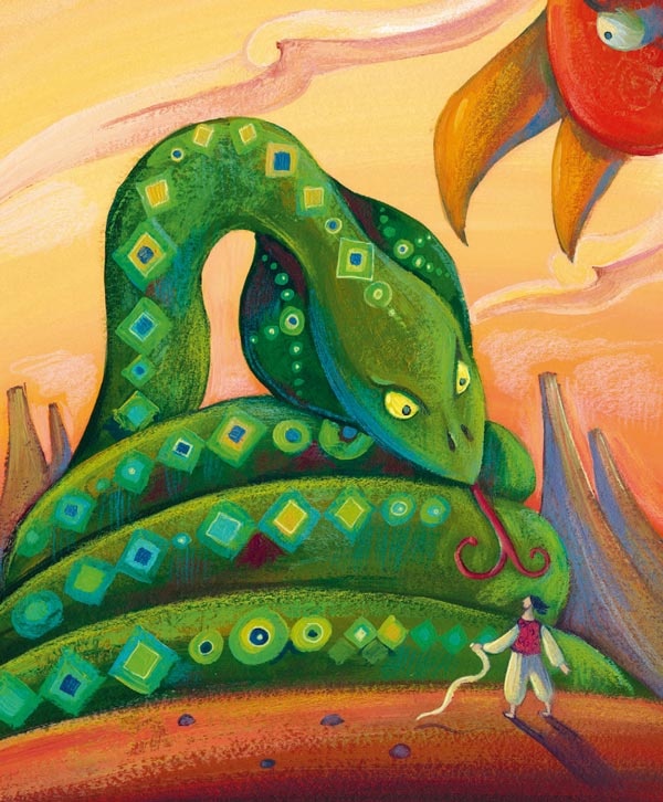 Иллюстрация к книге — Тысяча и одна ночь. Арабские сказки для детей [i_069.jpg]