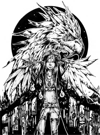 Иллюстрация к книге — Аббарр. Пепел и крылья [i_001.jpg]