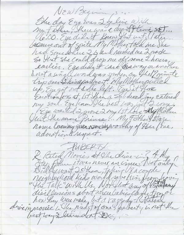 Иллюстрация к книге — Принс. The Beautiful Ones. Оборвавшаяся автобиография легенды поп-музыки [i_019.jpg]