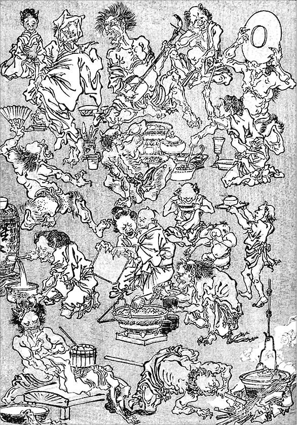 Иллюстрация к книге — Японская нечисть. Ёкай и другие [_026.jpg]