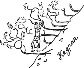 Иллюстрация к книге — Земля Обручева, или Невероятные приключения Димы Ручейкова [i_049.jpg]