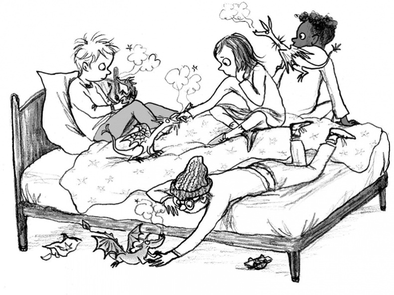 Иллюстрация к книге — Мальчик, который летал с драконами [i_016.jpg]