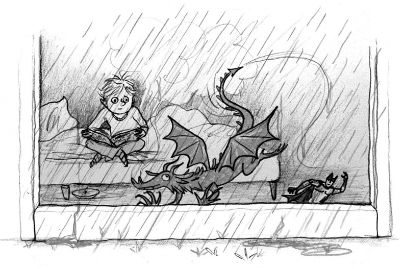 Иллюстрация к книге — Мальчик, который летал с драконами [i_030.jpg]