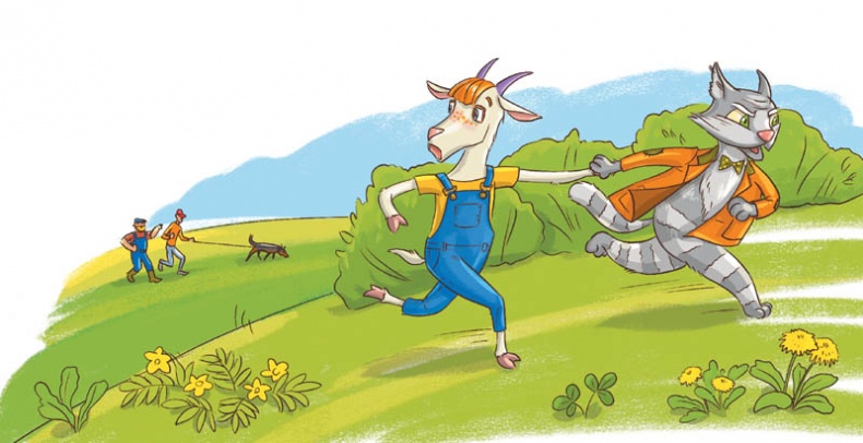 Иллюстрация к книге — Вам коза не нужна? Коза Фрося и путешествие с приключениями [i_008.jpg]