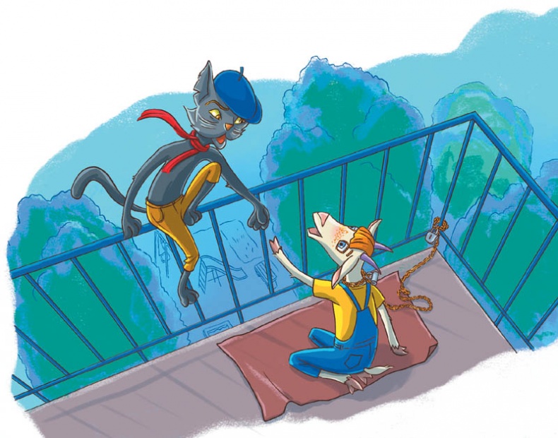 Иллюстрация к книге — Вам коза не нужна? Коза Фрося и путешествие с приключениями [i_035.jpg]