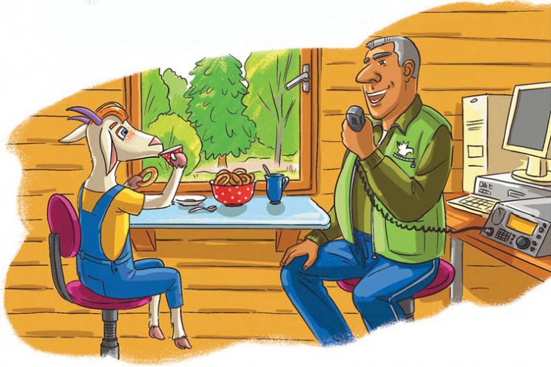 Иллюстрация к книге — Вам коза не нужна? Коза Фрося и путешествие с приключениями [i_063.jpg]