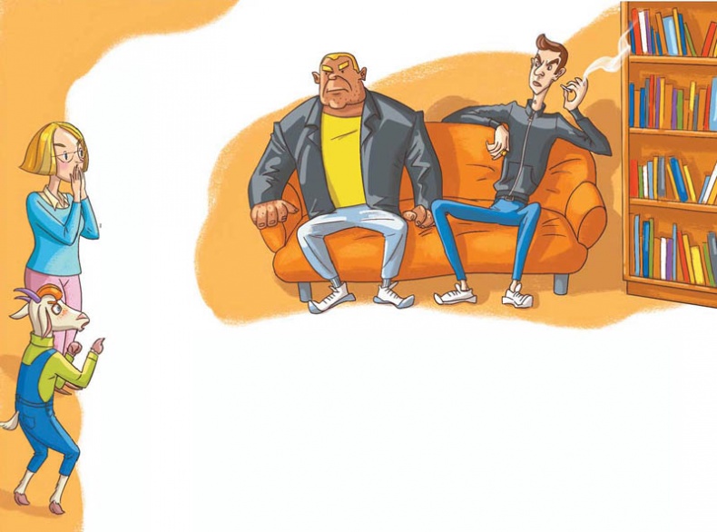 Иллюстрация к книге — Вам коза не нужна? Коза Фрося и путешествие с приключениями [i_084.jpg]