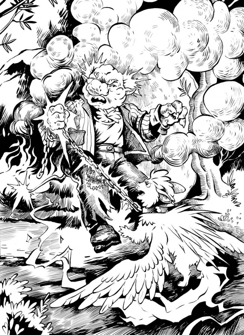 Иллюстрация к книге — Бес молний. Девочка и тролль [_11.jpg]