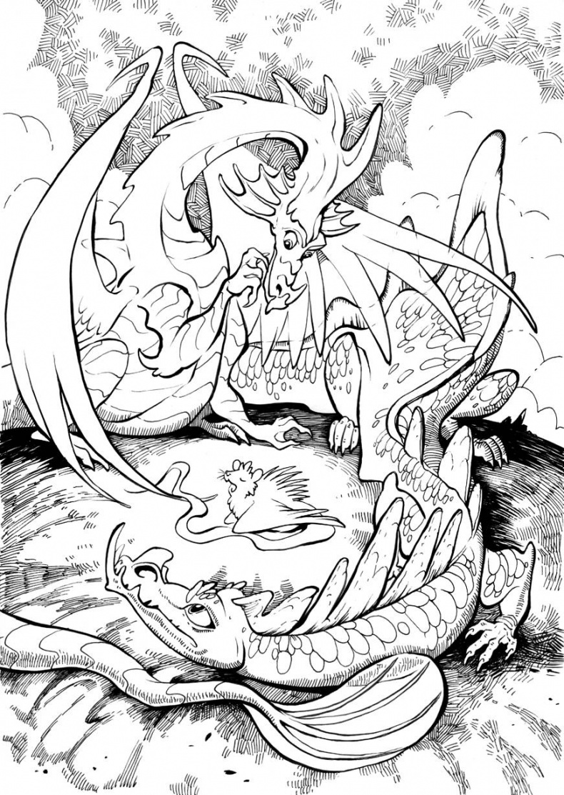 Иллюстрация к книге — Бес молний. Девочка и тролль [_2.jpg]