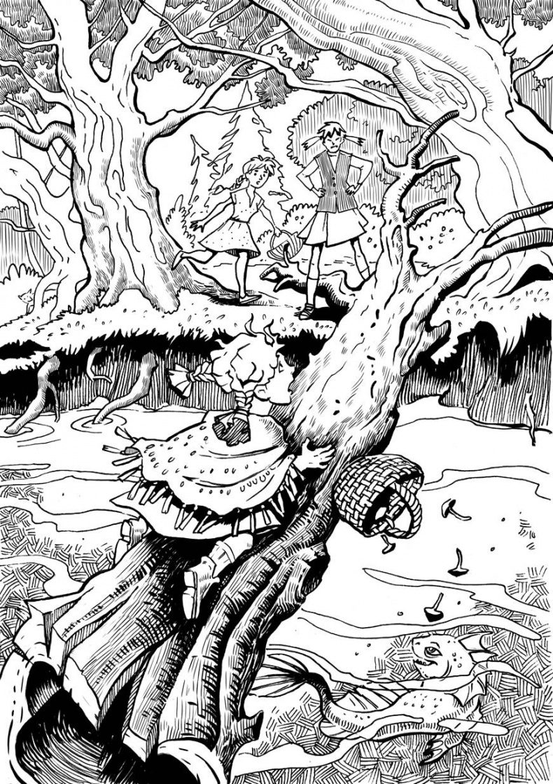 Иллюстрация к книге — Бес молний. Девочка и тролль [_3.jpg]