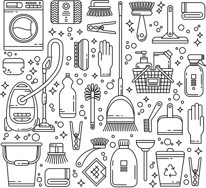 Иллюстрация к книге — Органическая уборка для безопасности всей семьи. Дом без химии [i_001.jpg]