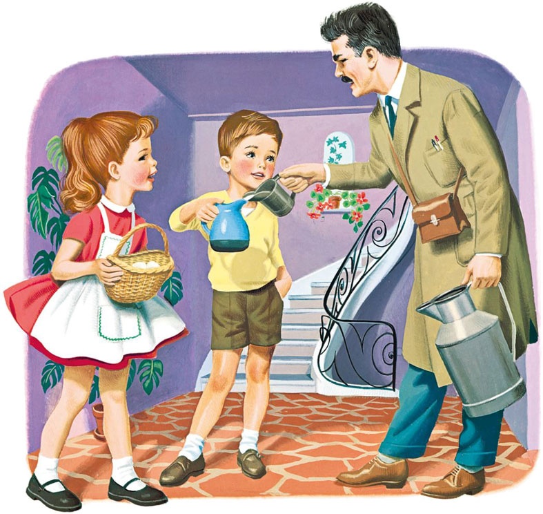 Иллюстрация к книге — Маруся помогает маме: На кухне. Дома [i_011.jpg]