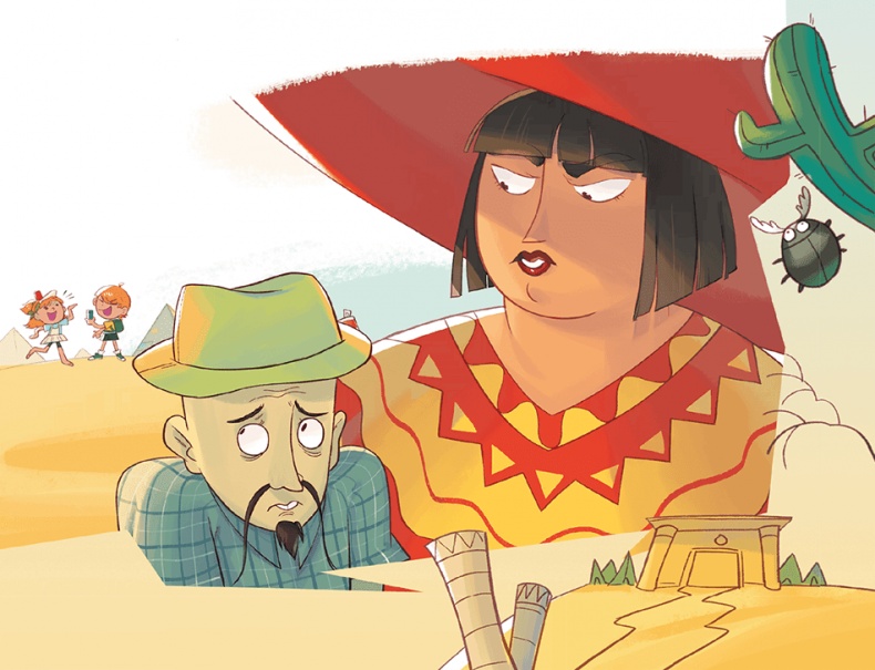 Иллюстрация к книге — Охотники за древностями. Магия Сехмет [i_005.jpg]