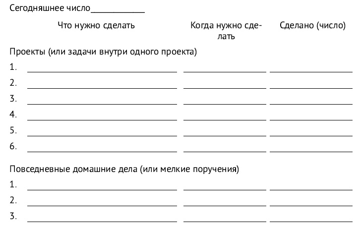 Иллюстрация к книге — Всё! Доводи до конца. Синдром незавершенных дел [i_006.jpg]