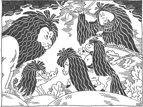 Иллюстрация к книге — Странная обезьяна. Куда делась шерсть и почему люди разного цвета [i_005.jpg]