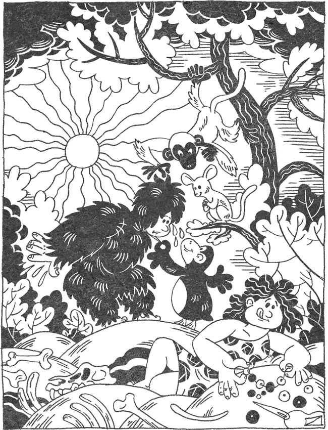 Иллюстрация к книге — Странная обезьяна. Куда делась шерсть и почему люди разного цвета [i_012.jpg]