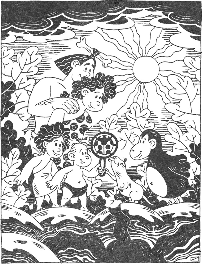 Иллюстрация к книге — Странная обезьяна. Куда делась шерсть и почему люди разного цвета [i_023.jpg]