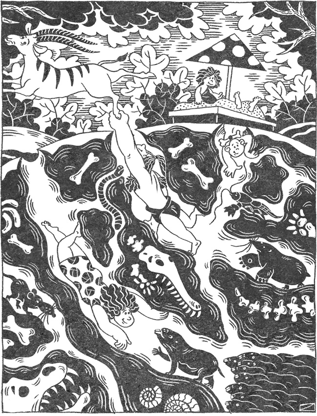 Иллюстрация к книге — Странная обезьяна. Куда делась шерсть и почему люди разного цвета [i_036.jpg]