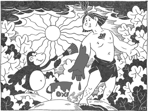 Иллюстрация к книге — Странная обезьяна. Куда делась шерсть и почему люди разного цвета [i_064.jpg]