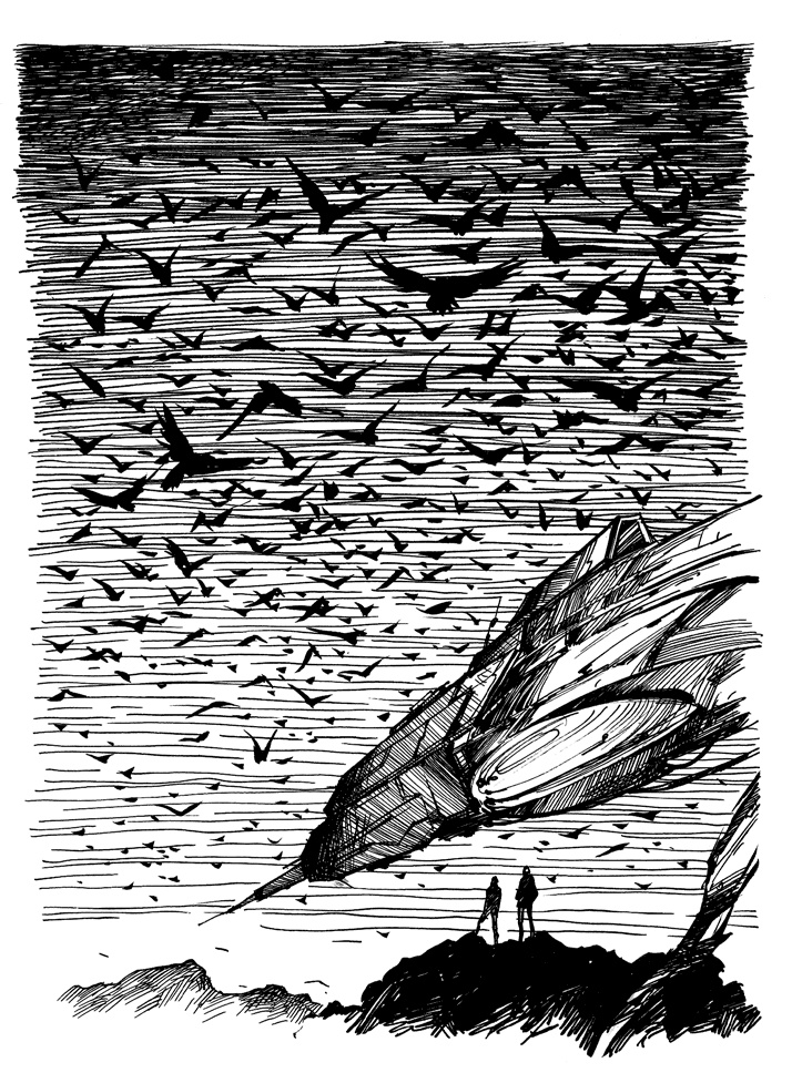 Иллюстрация к книге — Хроники Люциферазы. Три корабля [i_009.jpg]