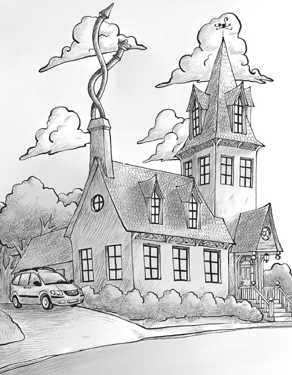 Иллюстрация к книге — Охотники за призраками. Новоселье с привидениями [i_016.jpg]