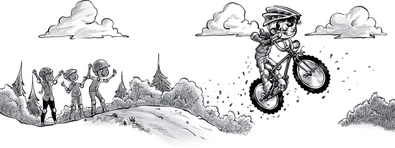 Иллюстрация к книге — Охотники за призраками. Призраки не ездят на великах, так ведь? [i_024.jpg]