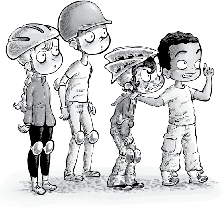 Иллюстрация к книге — Охотники за призраками. Призраки не ездят на великах, так ведь? [i_061.jpg]