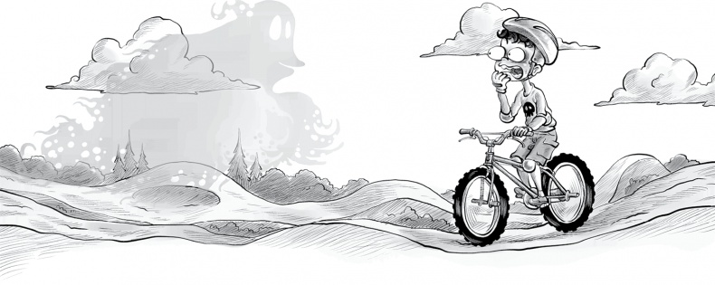 Иллюстрация к книге — Охотники за призраками. Призраки не ездят на великах, так ведь? [i_064.jpg]