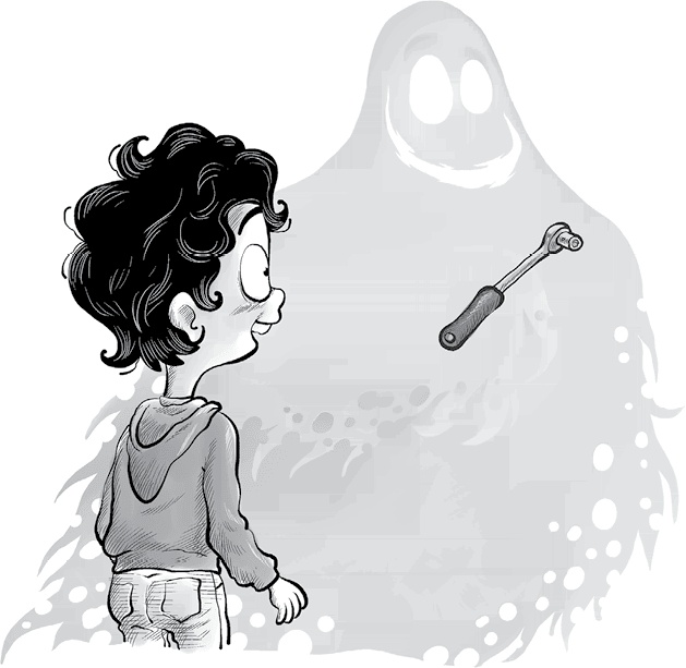 Иллюстрация к книге — Охотники за призраками. Призраки не ездят на великах, так ведь? [i_071.jpg]