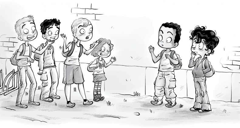 Иллюстрация к книге — Охотники за призраками. Призраки не ездят на великах, так ведь? [i_082.jpg]