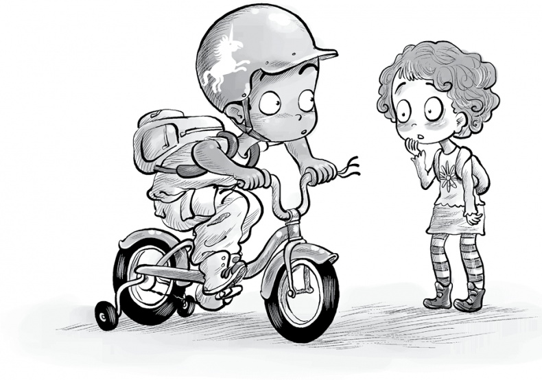 Иллюстрация к книге — Охотники за призраками. Призраки не ездят на великах, так ведь? [i_085.jpg]