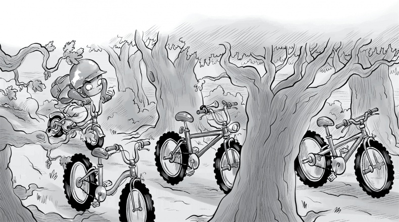 Иллюстрация к книге — Охотники за призраками. Призраки не ездят на великах, так ведь? [i_088.jpg]