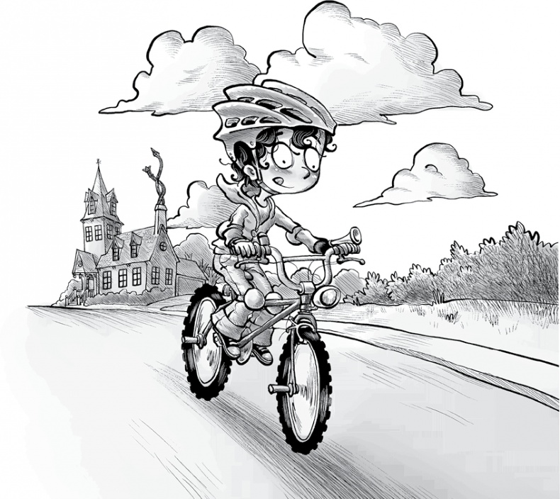 Иллюстрация к книге — Охотники за призраками. Призраки не ездят на великах, так ведь? [i_104.jpg]