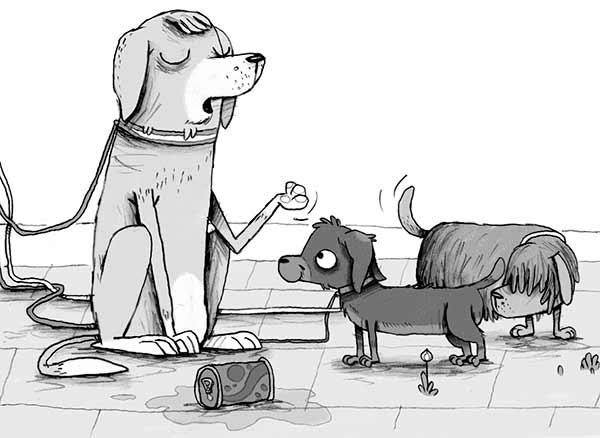 Иллюстрация к книге — Первое дело таксы [i_024.jpg]