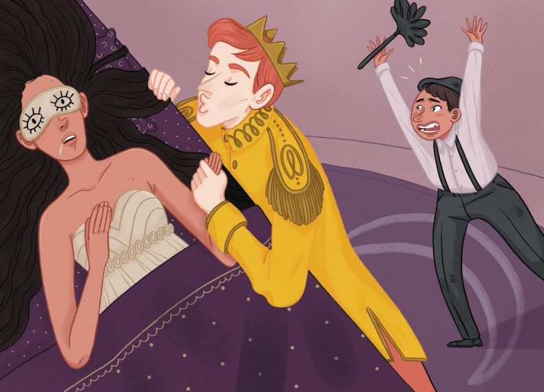 Иллюстрация к книге — Золушка и стеклянный потолок и другие феминистские сказки [i_003.jpg]