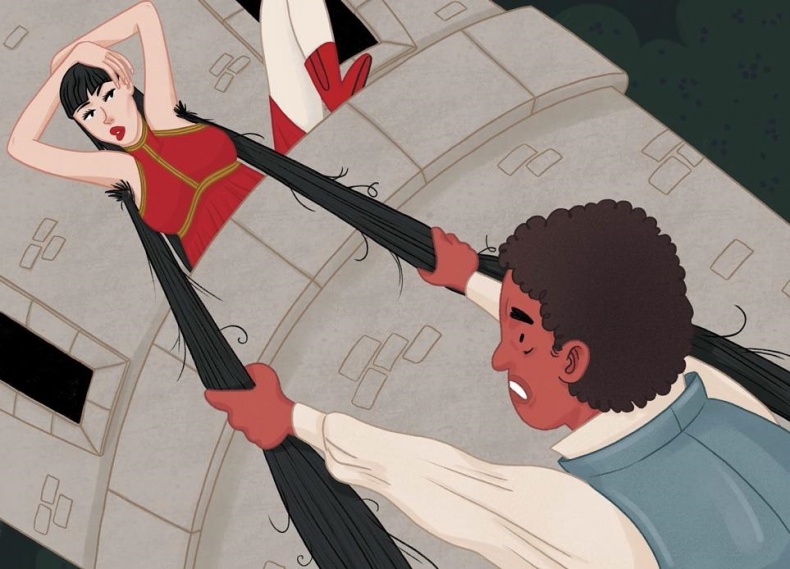 Иллюстрация к книге — Золушка и стеклянный потолок и другие феминистские сказки [i_007.jpg]