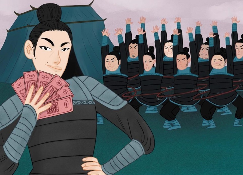 Иллюстрация к книге — Золушка и стеклянный потолок и другие феминистские сказки [i_008.jpg]