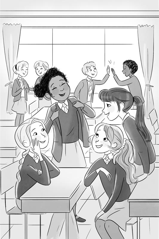 Иллюстрация к книге — Хлоя в центре внимания [i_040.jpg]