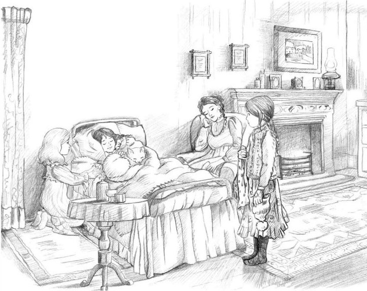 Иллюстрация к книге — Рождественские истории. Снежный кот [pic28.jpg]