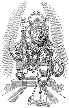 Иллюстрация к книге — Все приключения Элли и Тотошки. Волшебник Изумрудного города. Урфин Джюс и его деревянные солдаты. Семь подземных королей [i_040.jpg]