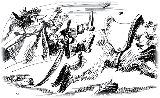 Иллюстрация к книге — Все приключения Элли и Тотошки. Волшебник Изумрудного города. Урфин Джюс и его деревянные солдаты. Семь подземных королей [i_095.jpg]