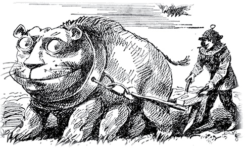 Иллюстрация к книге — Все приключения Элли и Тотошки. Волшебник Изумрудного города. Урфин Джюс и его деревянные солдаты. Семь подземных королей [i_103.jpg]