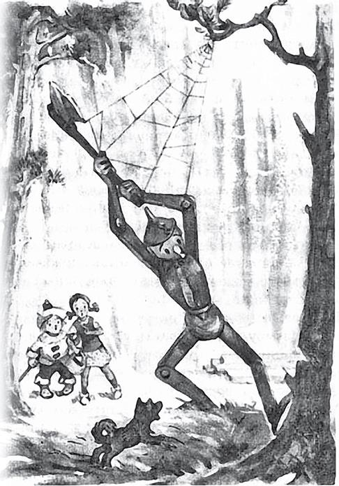 Иллюстрация к книге — Все приключения Элли и Тотошки. Волшебник Изумрудного города. Урфин Джюс и его деревянные солдаты. Семь подземных королей [i_121.jpg]