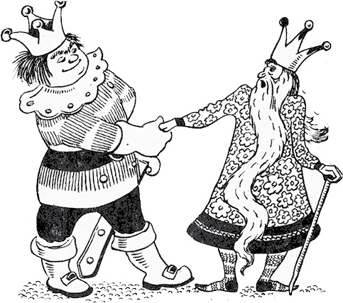 Иллюстрация к книге — Все приключения Элли и Тотошки. Волшебник Изумрудного города. Урфин Джюс и его деревянные солдаты. Семь подземных королей [i_123.jpg]