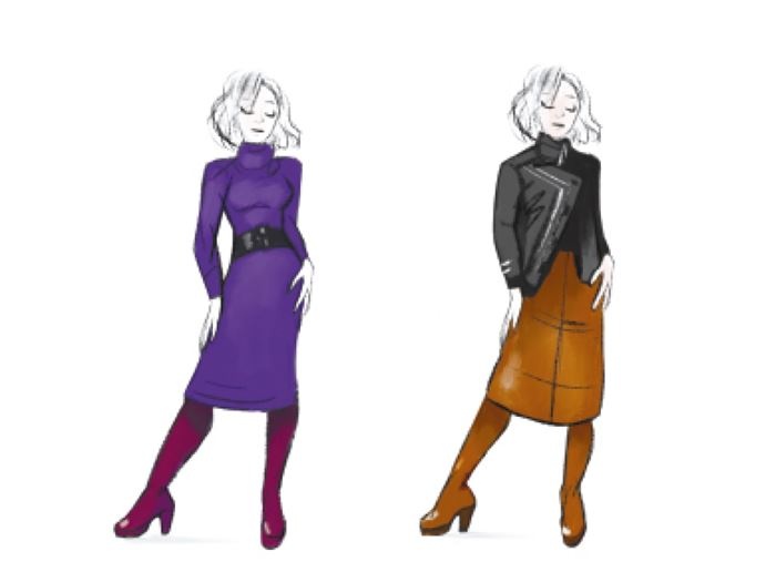 Иллюстрация к книге — Лечим «нечегонадеть» самостоятельно, или Почему вам не нужен «стилист» [i_069.jpg]